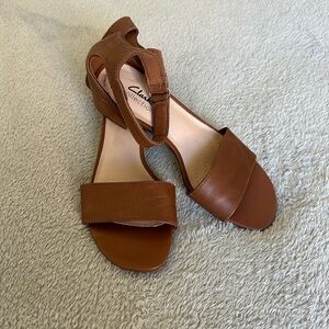 Brown Clark heels